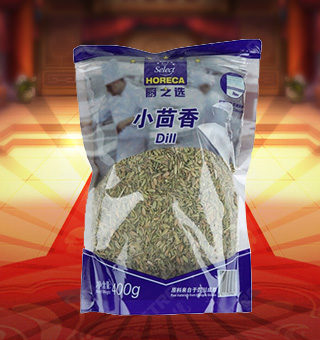 廚之選(HORECA SELECT)小茴香產自四川成都400g每袋，選用上等的小茴香為原料精心制作而成，品質天然，口味純正。除了肉類、魚類、家禽的烹飪外，還適用于熏腌制品、拌餡、鹵汁、面拖。經現(xiàn)代先進的工藝加工制作，使營養(yǎng)充分保留，美味健康，深受消費者的喜愛。