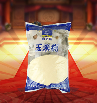 廚之選(HORECA SELECT)玉米糊產(chǎn)自山東棗莊2.5kg每袋，選用優(yōu)質(zhì)玉米粒為原料，天然無公害的玉米經(jīng)層層篩選，經(jīng)先進的工藝精制而成。沖泡食用還可以搭配牛奶、雞蛋等制作各種可口的零食甜點，百樣味道，百變玉米糊。玉米糊味香松軟，煮粥甜糯密稠，黏而不膩，蘊含自然甜味。
