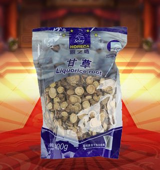 廚之選(HORECA SELECT)甘草產自四川成都400g每袋，精細加工而成，質量上乘，備受廣大專業(yè)廚師和消費者歡迎和厚愛，是您廚房必備品。保留了甘草中原有的滋味、氣味和全部的營養(yǎng)物質，風味獨特，定會讓您回味無窮。不使用化學劑、無化學殘留、不破壞營養(yǎng)成分，給家人一份天然、一份健康、一份安心。