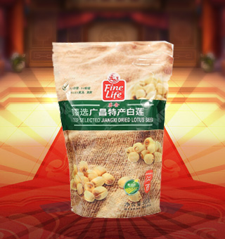 薈食(FINE LIFE)臻選廣昌特產(chǎn)白蓮產(chǎn)自江西廣昌500g每袋，精選優(yōu)質(zhì)江西廣昌蓮子為原料，經(jīng)先進(jìn)工藝精心制作而成，自然白皙，飽滿粉糯，輕松享受。