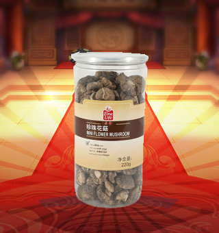 薈食(FINE LIFE)珍珠花菇產(chǎn)自河南駐馬店220g每袋，質(zhì)輕盈，有特殊天然菌香，味道鮮美，風(fēng)味獨(dú)特，保留了豐富的營(yíng)養(yǎng)成分。采取透明包裝，新鮮清晰可見，干凈衛(wèi)生，方便存放冷藏，方便消費(fèi)者們的選購(gòu)，安全健康，放心購(gòu)買。