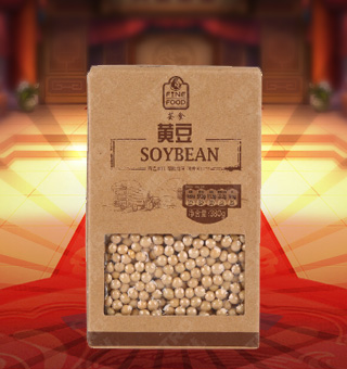 薈食(FINE FOOD)黃豆產(chǎn)自吉林白城380g每袋，本產(chǎn)品富含豐富的蛋白質(zhì)、脂肪、碳水化合物以及各種維生素，是您食用的健康伴侶。本產(chǎn)品的設(shè)計精致大方、方便攜帶，是作為居家、旅行、聚會常備的休閑伴侶。薈食為麥德龍自有品牌，采選優(yōu)質(zhì)黃豆，經(jīng)過嚴格的篩選流程，確保每一粒黃豆的質(zhì)量安全。